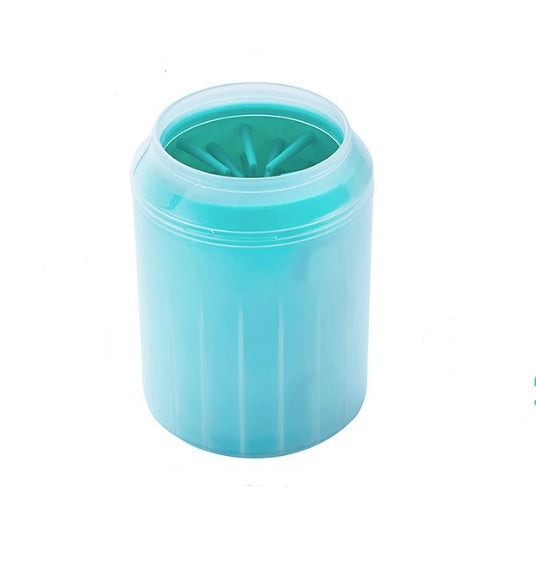 Nettoyeur de pattes pour chien VYKORO PawClean™, coloris vert