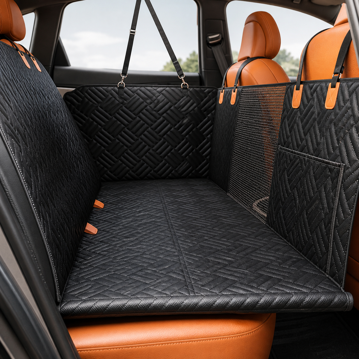 Détails matelassés, parois et fixation de VYKORO RoadNest™
