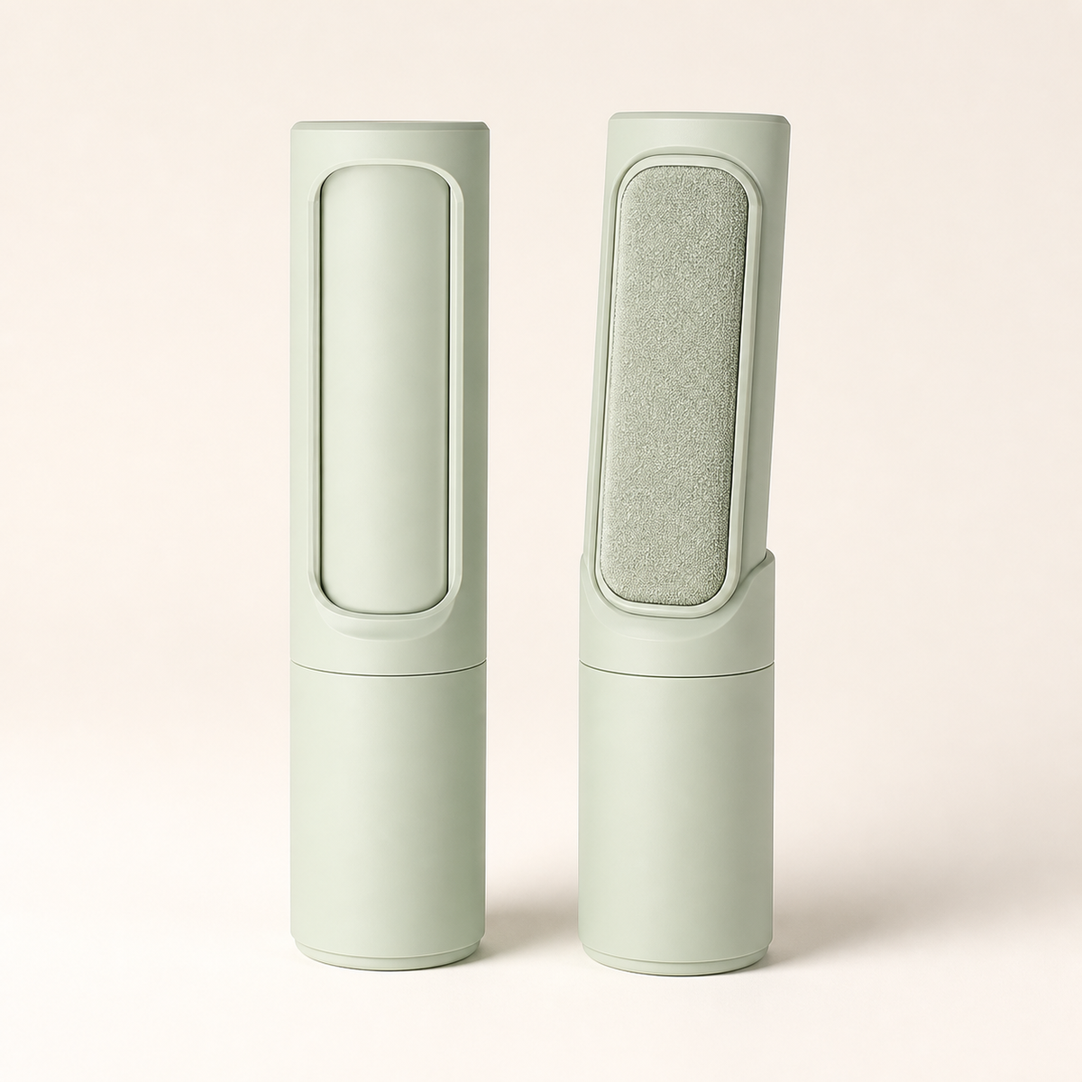 Lot de deux brosses anti-poils VYKORO FurAway vert sauge